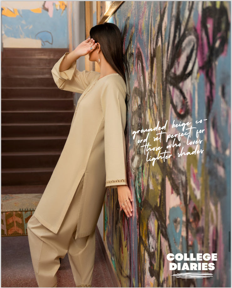 UCA-21 2 pc Summer Cotton Co Ord Set | Ready to Wear | Casuallite