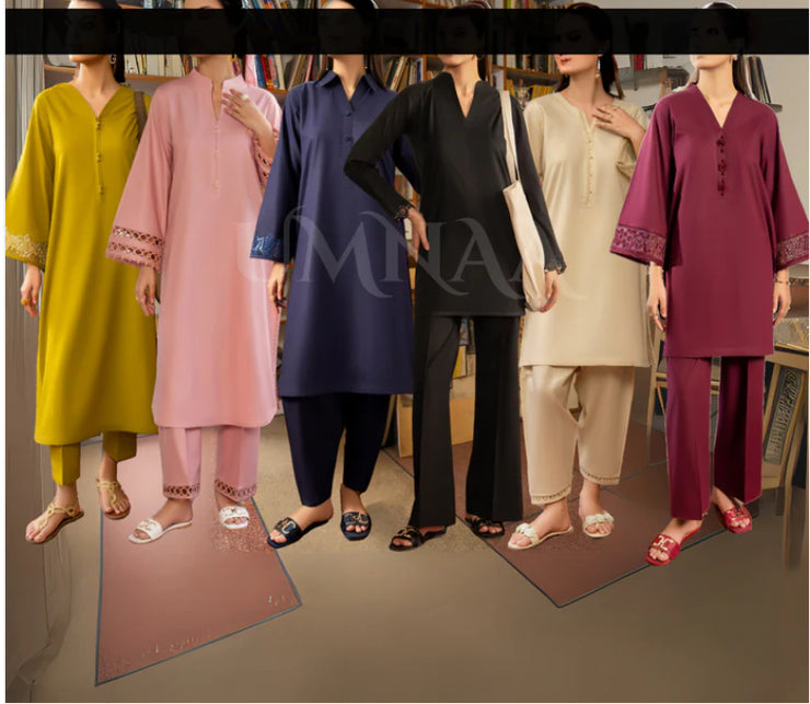 UCA-21 2 pc Summer Cotton Co Ord Set | Ready to Wear | Casuallite