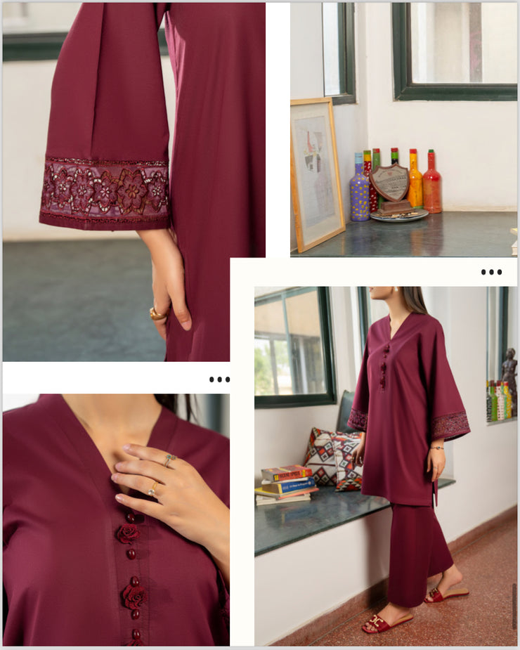 UCA-21 2 pc Summer Cotton Co Ord Set | Ready to Wear | Casuallite