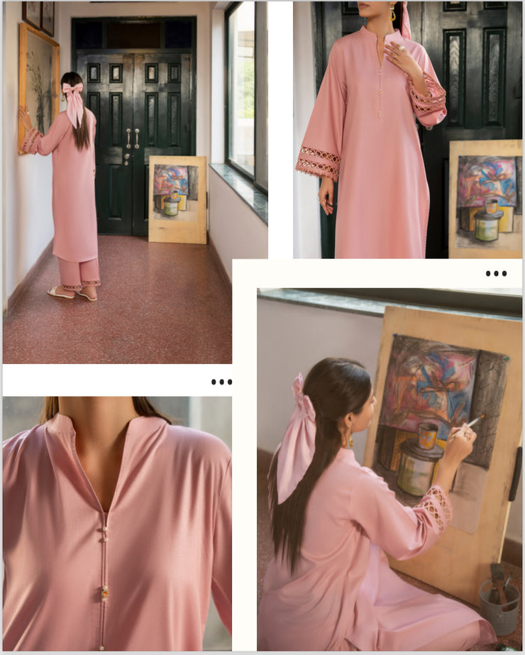 UCA-21 2 pc Summer Cotton Co Ord Set | Ready to Wear | Casuallite