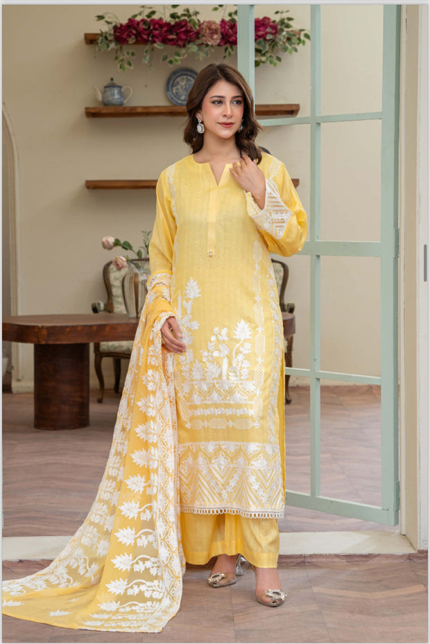 Leher Embroidered Lawn collection ~ Ready to Wear ~ by Raniya.h