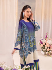 Printed Poly Lawn Summer Co-Ords Ready to Wear | Raniya.h OCEAN MIRAGE