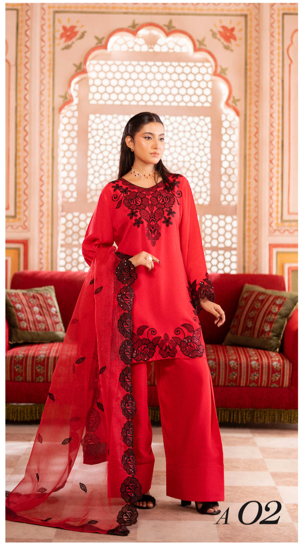 Noor-e-Nazar Luxury Silk Embroidered Collection ~ Ready to Wear ~ Raniya.h