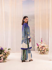 Printed Poly Lawn Summer Co-Ords Ready to Wear | Raniya.h OCEAN MIRAGE
