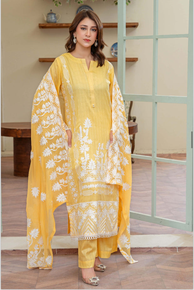 Leher Embroidered Lawn collection ~ Ready to Wear ~ by Raniya.h