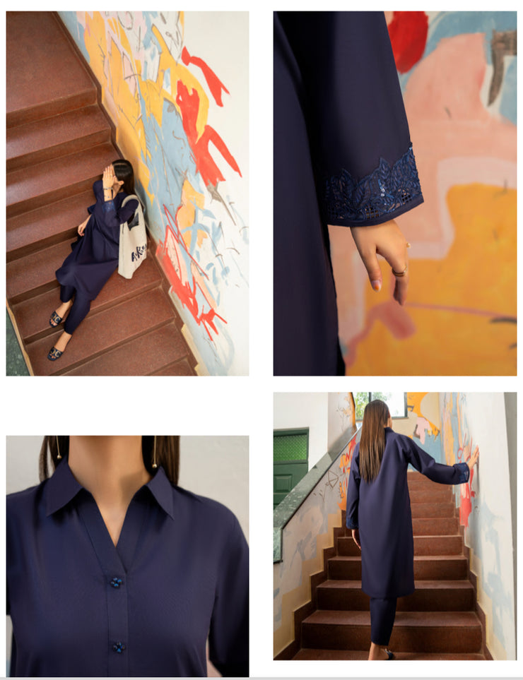 UCA-21 2 pc Summer Cotton Co Ord Set | Ready to Wear | Casuallite
