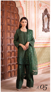 Noor-e-Nazar Luxury Silk Embroidered Collection ~ Ready to Wear ~ Raniya.h