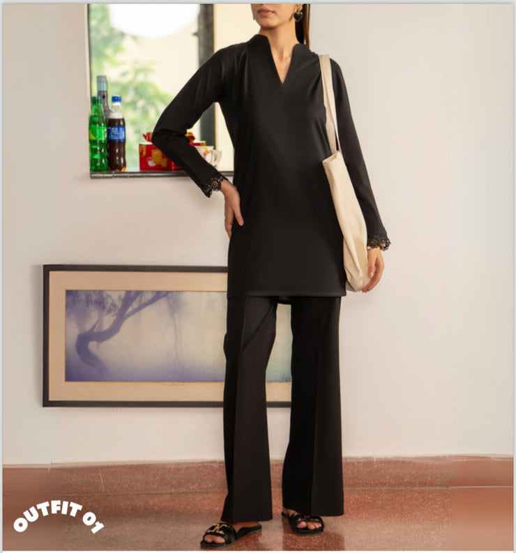 UCA-21 2 pc Summer Cotton Co Ord Set | Ready to Wear | Casuallite