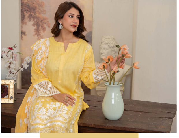 Leher Embroidered Lawn collection ~ Ready to Wear ~ by Raniya.h