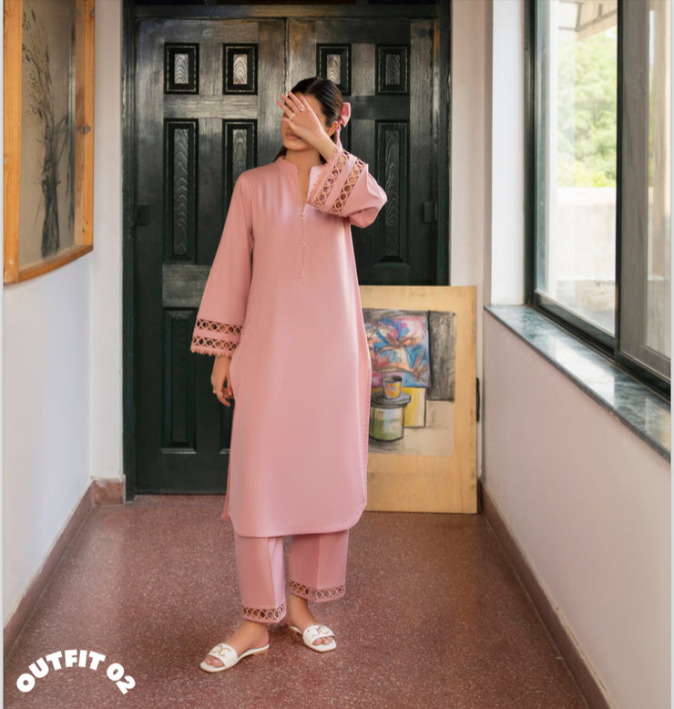 UCA-21 2 pc Summer Cotton Co Ord Set | Ready to Wear | Casuallite