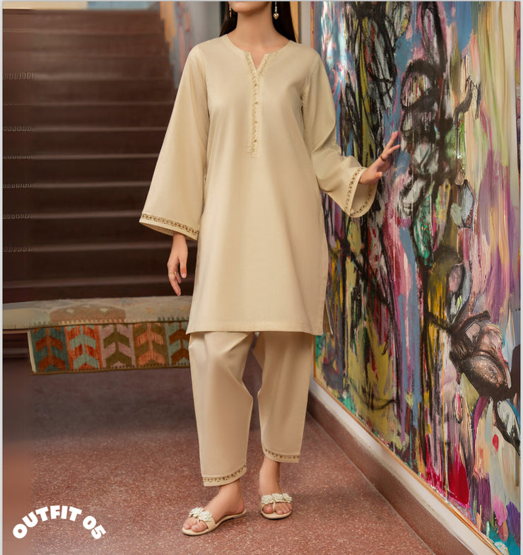 UCA-21 2 pc Summer Cotton Co Ord Set | Ready to Wear | Casuallite