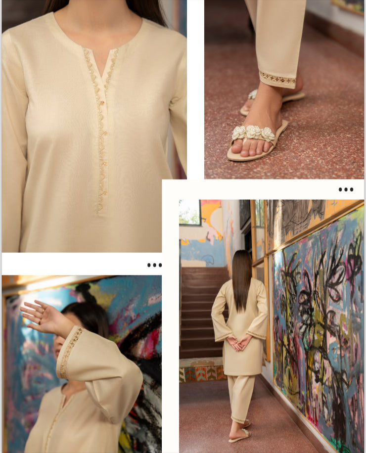 UCA-21 2 pc Summer Cotton Co Ord Set | Ready to Wear | Casuallite